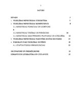 Referāts 'Veselības ministrijas kompetence', 2.