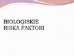Prezentācija 'Darba vides bioloģiskie riski', 1.