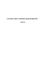 Referāts 'Latvijas tiesu sistēmas raksturojums', 1.