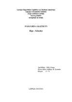 Referāts 'Pārgājiena maršruts. Rīga - Gdaņska', 1.