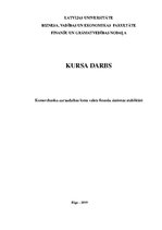 Referāts 'Komercbanku uzraudzības loma valsts finanšu sistēmas stabilitātē', 1.