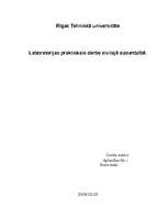 Referāts 'Laboratorijas praktiskais darbs civilajā aizsardzībā', 1.