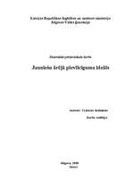 Referāts 'Jauniešu ārējā pievilcīguma ideāls', 1.