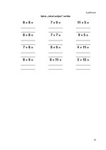 Diplomdarbs 'Tēmas "Skaitļu 8 un 9 pieskaitīšana un atņemšana" apguve 2.klasē', 55.