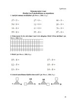 Diplomdarbs 'Tēmas "Skaitļu 8 un 9 pieskaitīšana un atņemšana" apguve 2.klasē', 59.