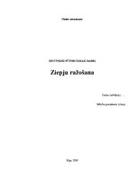 Referāts 'Ziepju ražošana', 1.