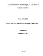 Prakses atskaite 'Prakses dienasgrāmata', 1.