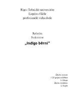 Referāts '"Indigo" bērni', 1.