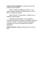 Konspekts 'Augsnes veidošanās un dēdēšana', 3.