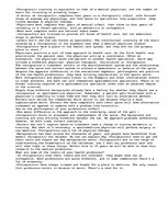 Eseja 'Chiropractors', 1.