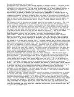 Eseja 'Socrates and Faithfulness', 1.