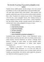 Referāts '19.–20.gs. pedagoģiskās teorijas un to ietekme uz izglītības iestāžu attīstību', 15.