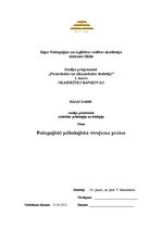 Prakses atskaite 'Pedagoģiski psiholoģiskā vērojuma prakse', 1.