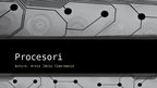 Prezentācija 'Procesori', 1.