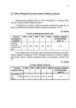 Referāts 'Latvijas tautsaimniecības nozares apraksts - tūrisms', 8.