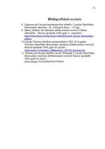 Referāts 'Latvijas tautsaimniecības nozares apraksts - tūrisms', 13.