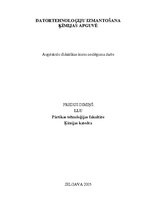 Referāts 'Datortehnoloģiju izmantošanaķīmijas apguvē', 1.