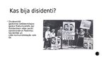 Prezentācija 'Latvijas disidenti', 2.