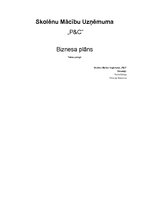 Biznesa plāns 'Biznesa plāns teātra pulciņam', 1.