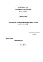 Prakses atskaite 'Valsts ieņēmumu dienesta Rīgas reģionālās iestādes Vidzemes priekšpilsētas nodaļ', 1.