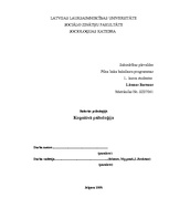 Referāts 'Kognitīvā psiholoģija', 1.