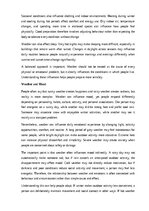 Eseja 'How weather affects daily life', 4.