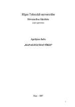 Konspekts 'Kanalizācijas tīkli', 1.