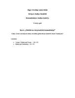 Eseja 'Jaunie izaicinājumi mediju kvalitātei globalizācijas laikmetā: draudi? Risinājum', 1.