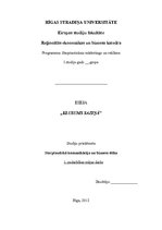 Eseja 'Klusums saziņā', 1.