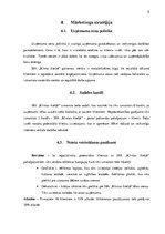 Biznesa plāns 'Uzņēmums "Klintas ateljē"', 9.