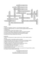 Konspekts 'Etoloģija, krustvārdu mīkla', 1.