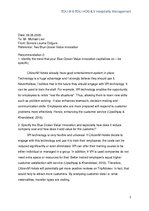 Eseja 'Recommendations for Blue Ocean Innovations', 3.