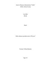 Referāts 'Public Relations Specialists', 1.