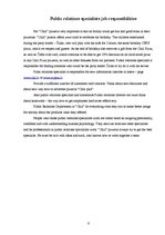 Referāts 'Public Relations Specialists', 6.