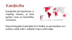 Prezentācija 'Prezentācija par Kristietību un katoļiem', 13.