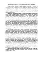 Eseja 'Civilizācijas sākums - jauna pakāpe sabiedrības attīstībā', 1.