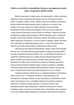 Konspekts 'Efektīvas un neefektīvas komunikācijas ietekme uz pārmaiņām personiskā, grupu, s', 1.