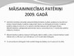 Prezentācija 'Mājsaimniecības patēriņa raksturojums un salīdzinājums 2006. un 2009.gadā', 12.