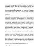 Eseja 'The importance of personal responsibility', 4.
