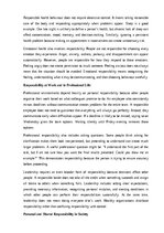 Eseja 'The importance of personal responsibility', 10.