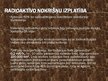 Prezentācija 'Jonizējošās radiācijas iedarbības vēlīnās sekas Černobiļas AES seku likvidētājie', 9.