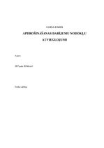Referāts 'Apdrošināšanas darījumu nodokļu atvieglojumi', 1.