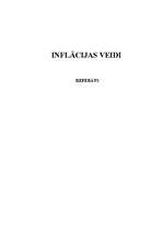 Referāts 'Inflācijas veidi, to raksturojums', 1.