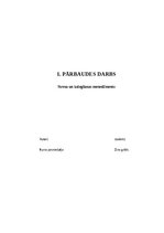 Eseja 'Stresa un izdegšanas menedžments', 1.