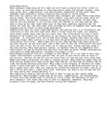 Eseja 'Sleep Deprivation', 1.