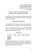 Referāts 'Projekts, tā veidošana, vadīšana, specifika', 1.