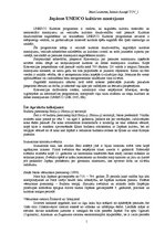 Referāts 'Japānas UNESCO kultūras mantojums', 1.