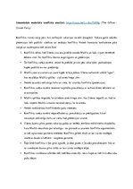 Konspekts 'Komunikācijas konflikta analīze "The Office"', 1.