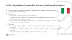 Prezentācija 'Itālijas Republikas un Spānijas Karalistes politiskās iekārtas izveides un attīs', 3.