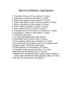 Konspekts 'Sporta iesildīšanās vingrinājumi', 2.